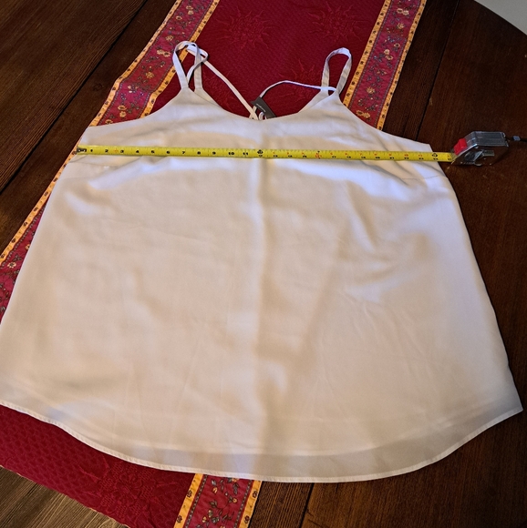 Penningtons white lined camisole size 1X - Picture 3 of 5